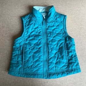L.L.Bean Teal Girls Vest